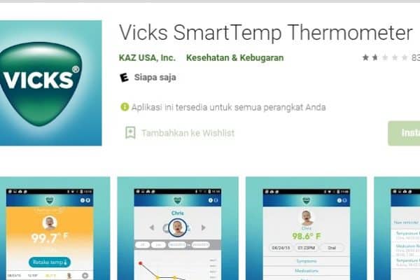 Rekomendasi Aplikasi Pengukur Suhu Badan Paling Akurat 2025