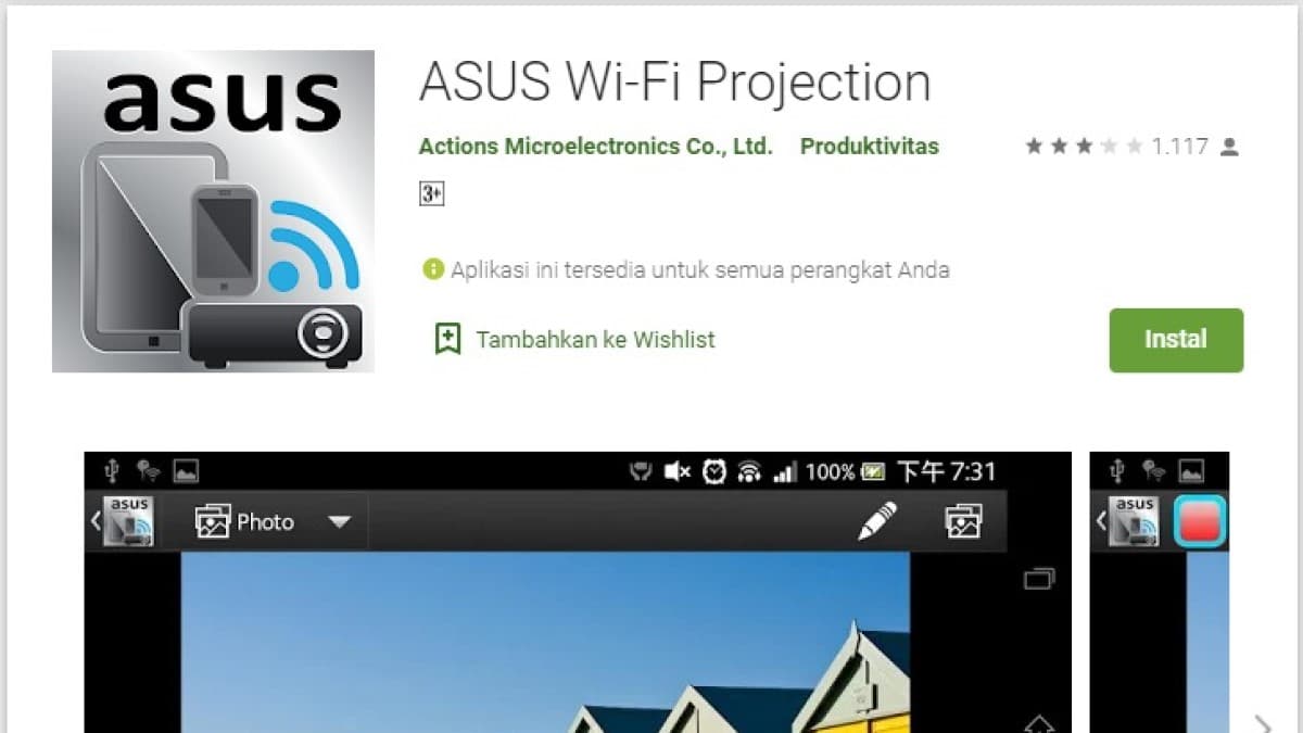 ini dia aplikasi proyektor hp android