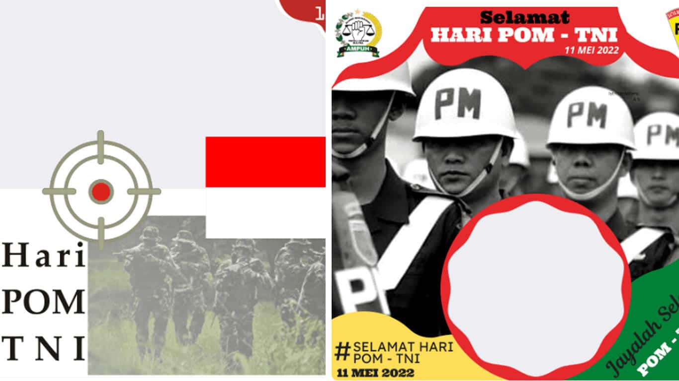 link twibbon hut pom tni 2022