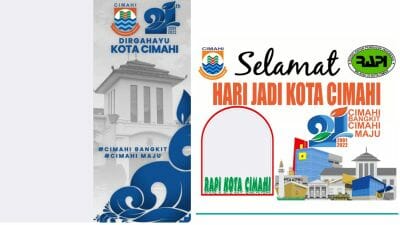 link twibbon HUT Kota Cimahi ke-21