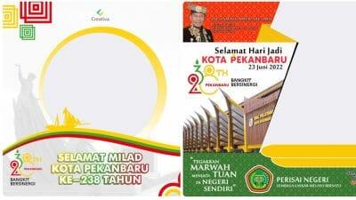 link twibbon HUT Kota Pekanbaru ke-238