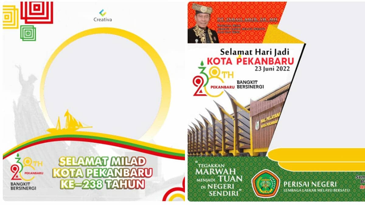 link twibbon HUT Kota Pekanbaru ke-238