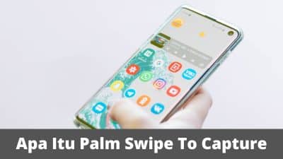 apa itu Palm Swipe To Capture