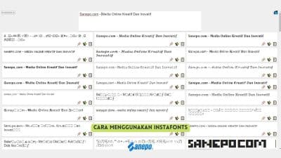 Instanfonts io