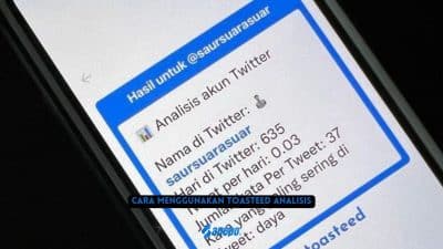 Toasteed Analisis Akun Twitter