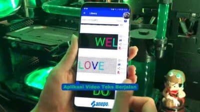 Rekomendasi Aplikasi Video Teks Berjalan