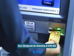Cara Mengecek No Rekening di ATM BCA
