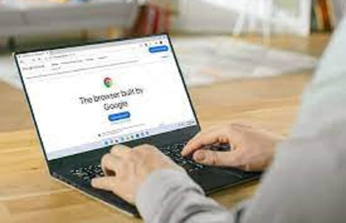 Cara install Google Chrome di laptop.