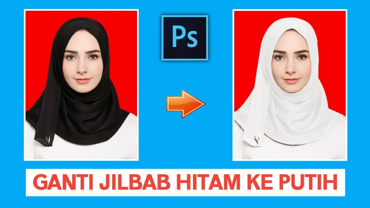Cara Edit Warna Hijab Online Tanpa Aplikasi
