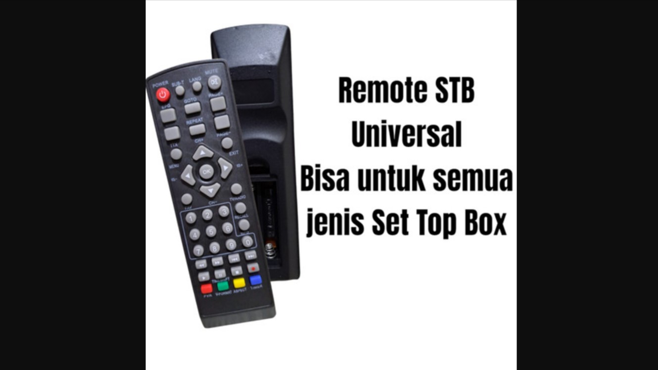 Cara Setting Remote Set Top Box