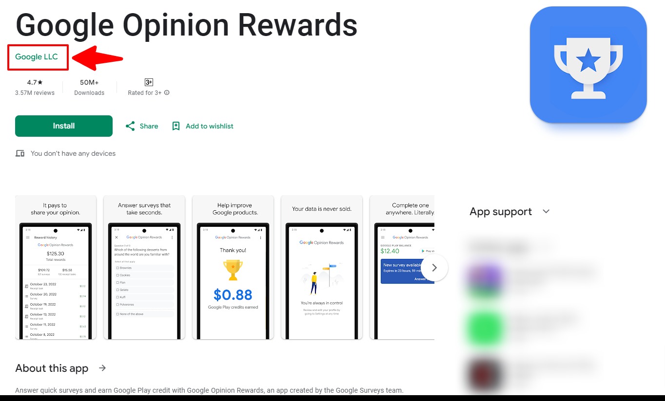 Link Download Google Opinion Rewards