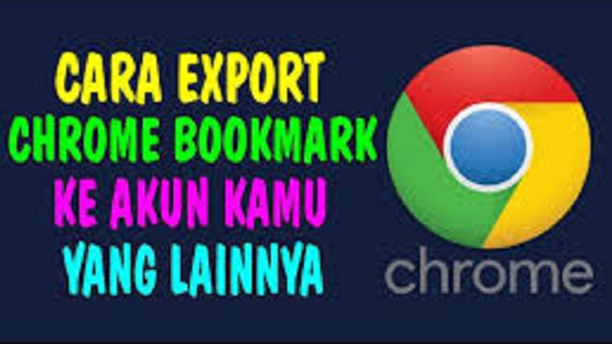 Cara export Bookmark Chrome.