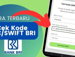 Kode SWIFT BRI BRINIDJA Terbaru untuk Semua Lokasi di Indonesia