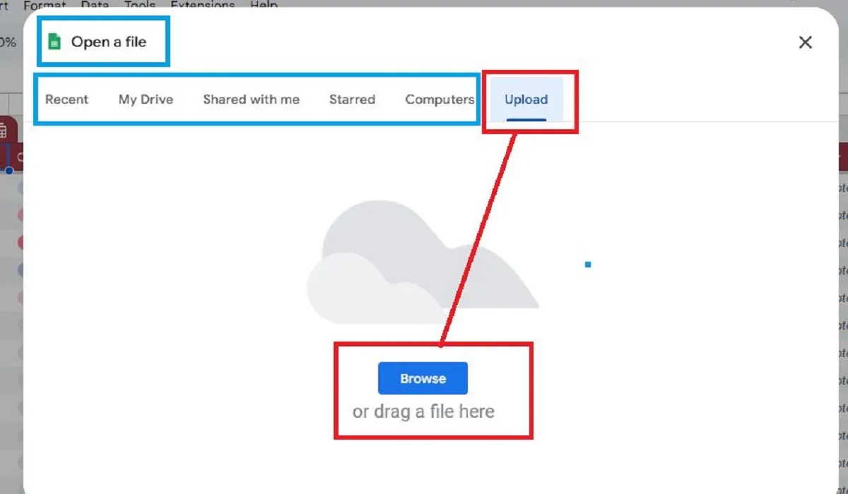 Cara Upload Excel ke Spreadsheet, Mengedit dan Mengolah File Excel Di Spreadsheet