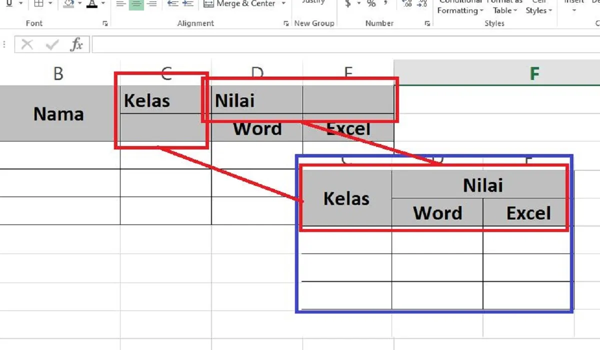 Cara Menggabungkan Kolom di Excel, Teks dari Beberapa Kolom Bisa Digabungkan dan Sel Menjadi 1