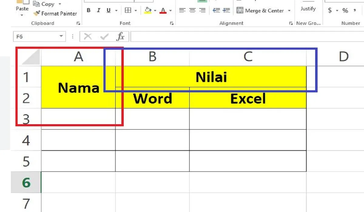 Cara Merge Tabel di Excel, Berikut Contoh dan Tutorial Lengkapnya!