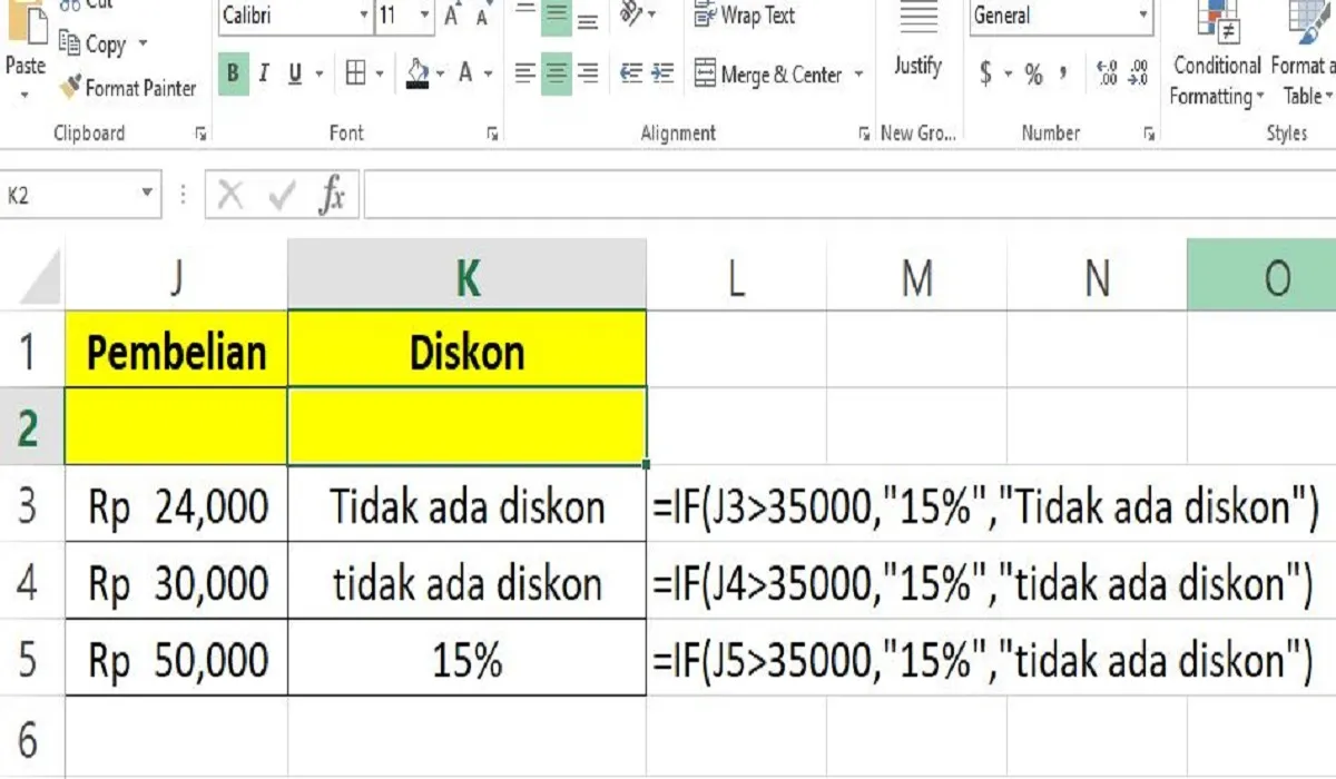 Cara Menampilkan Rumus di Excel, Penulisan dan Referensi Bisa Dilihat Dengan Jelas Secara Lengkap