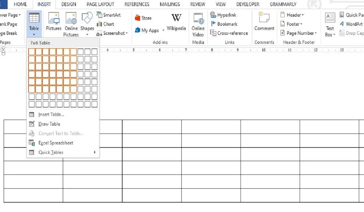 Cara Bikin Tabel di Word, Contoh dan Tutorial Lengkap untuk Pemula