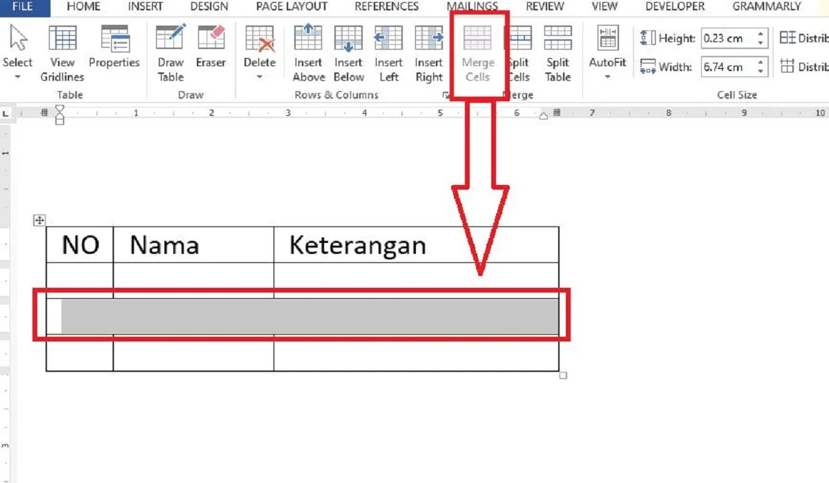 Cara Menggabungkan 3 Kolom Menjadi 1 di Word, Tabel di Word Bisa Dikelola dan Disesuaikan Dengan Kebutuhan