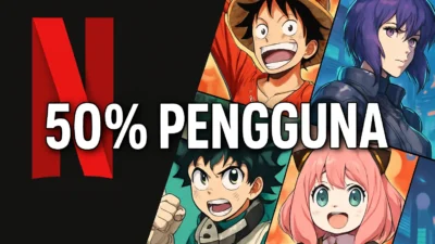 Data Netflix Separuh Pengguna Global Ternyata Penggemar Anime